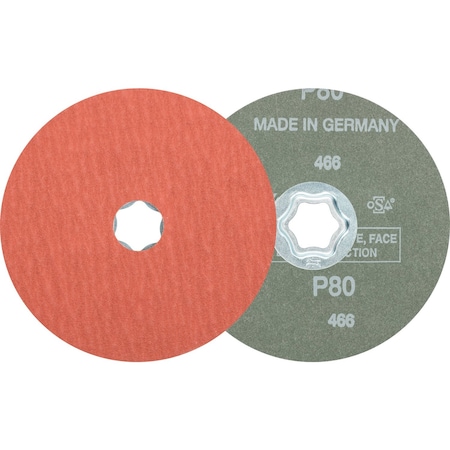Pferd Combiclick Fiber Disc, 5", A-Cool, 80 Grit 40312